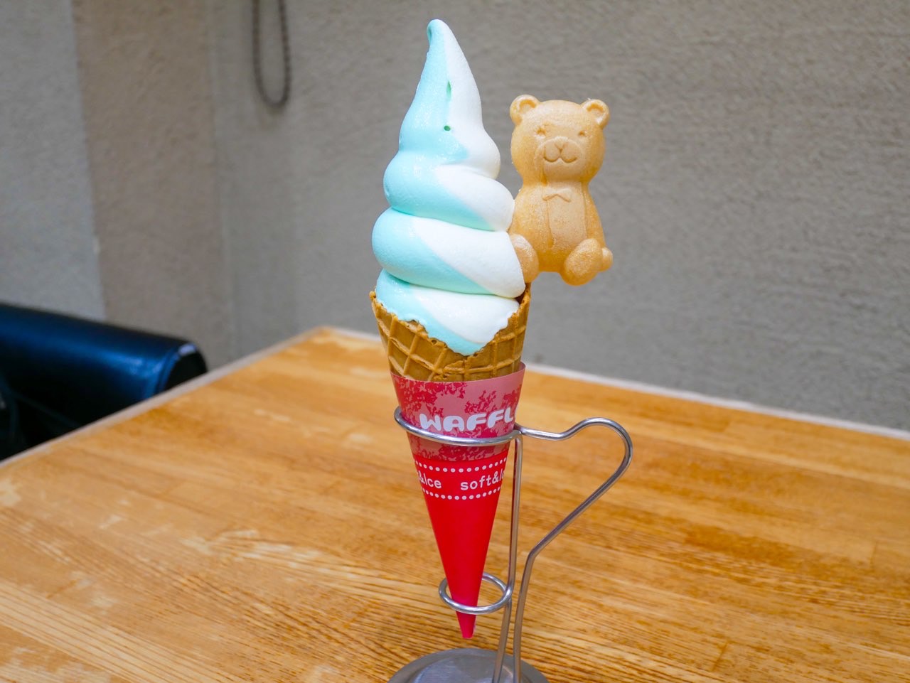 土岐市 青いクマ