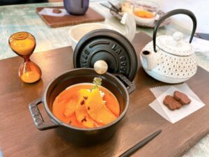 多治見市｜隠れ家カフェでいただく南部鉄器で淹れるフレーバーティー