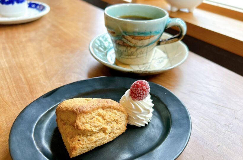 多治見市|老舗文具店でいただく朝茶