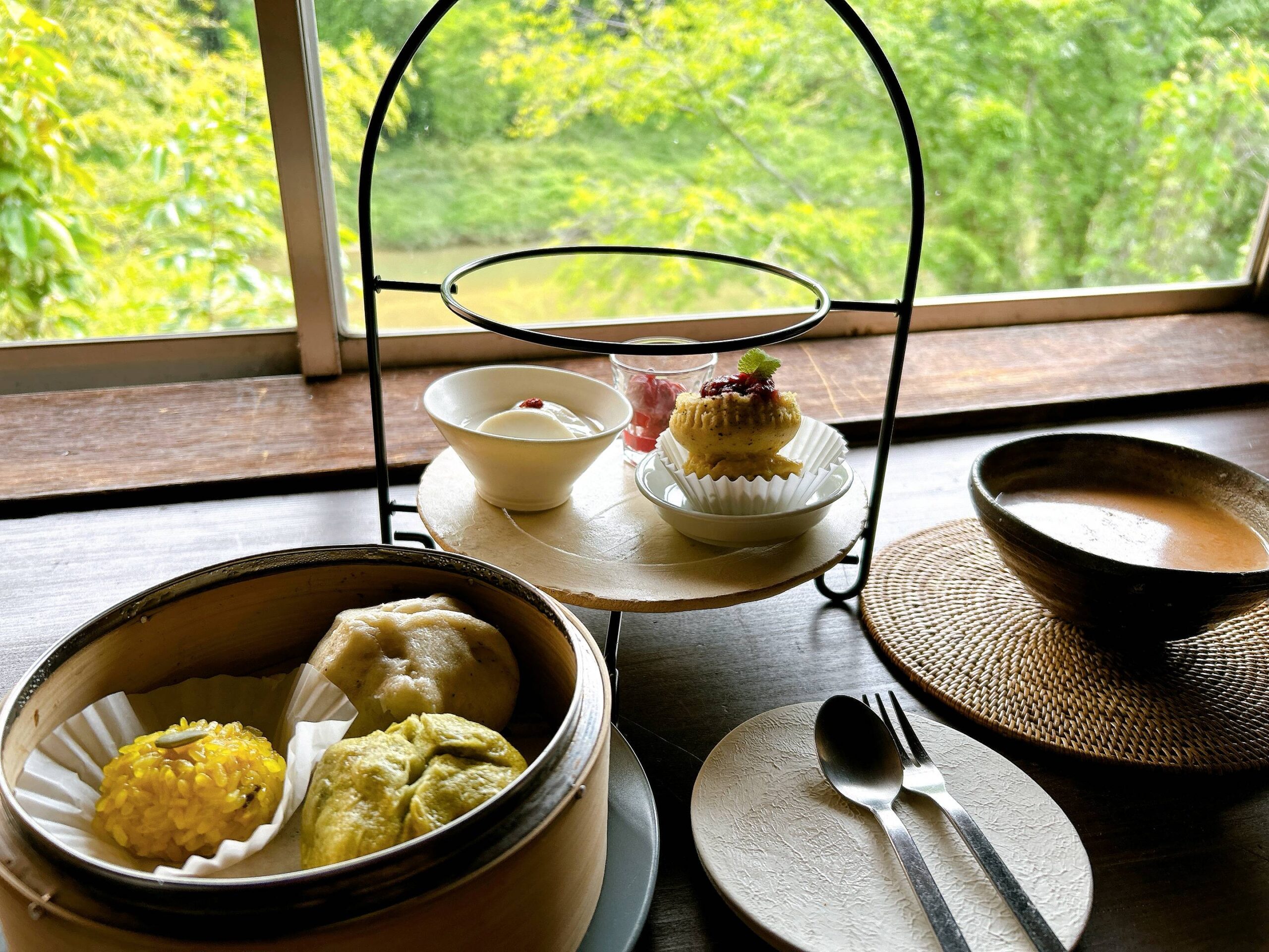 多治見市｜アフタヌーンティー風！チャイといただく飲茶点心