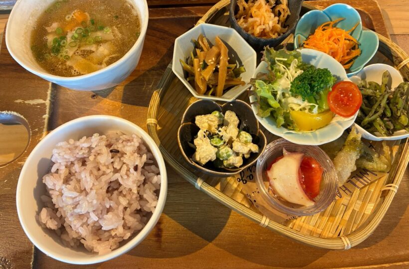 多治見市！今日は自分に優しく身体に嬉しいカフェランチ