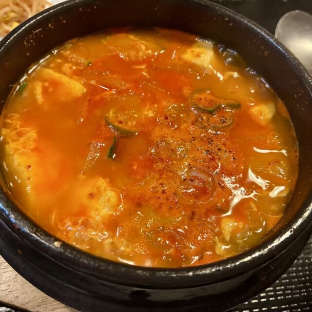 多治見市｜駐車場は時間帯注意！それでも食べたいグツグツ具だくさんスンドゥブランチ